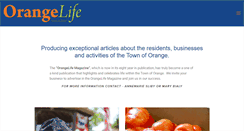 Desktop Screenshot of orangelife.net